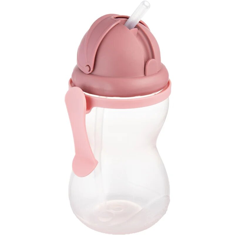 Canpol babies Sport Cup sportovní láhev s brčkem Pink 12m+ 1 ks