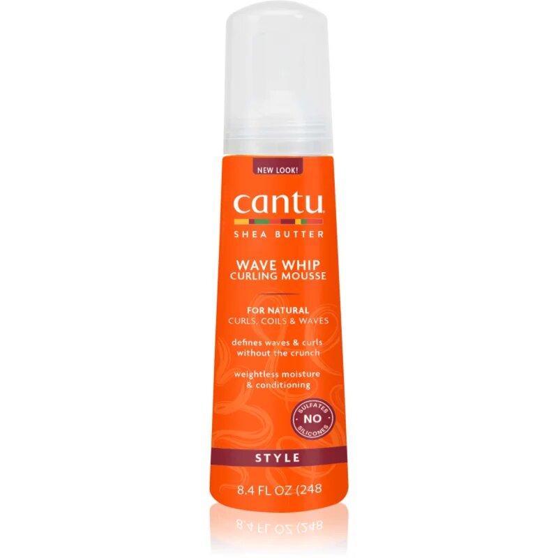 CANTU Shea Butter Curling Mousse stylingová pěna pro kudrnaté vlasy 248 ml