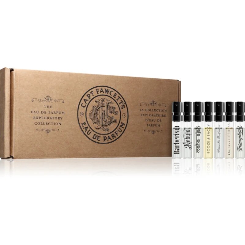 Captain Fawcett Eau de Parfum Exploratory Collection parfém pro muže dárková sada