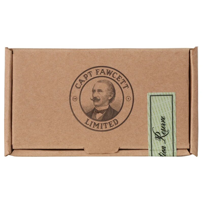 Captain Fawcett Expedition Reserve čisticí mýdlo na obličej s peelingovým efektem 165 g