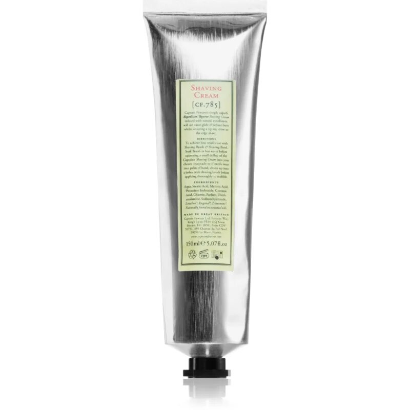 Captain Fawcett Expedition Reserve krém na holení pro muže 150 ml