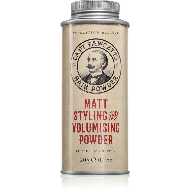 Captain Fawcett Expedition Reserve Matt Styling Volumising Powder pudr na vlasy matný 20 g