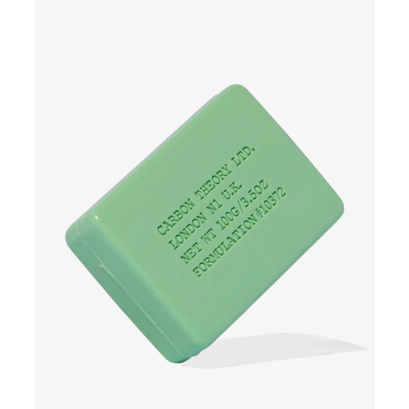 Carbon Theory Facial Cleansing Bar Superfood čisticí mýdlo na obličej Green 100 g