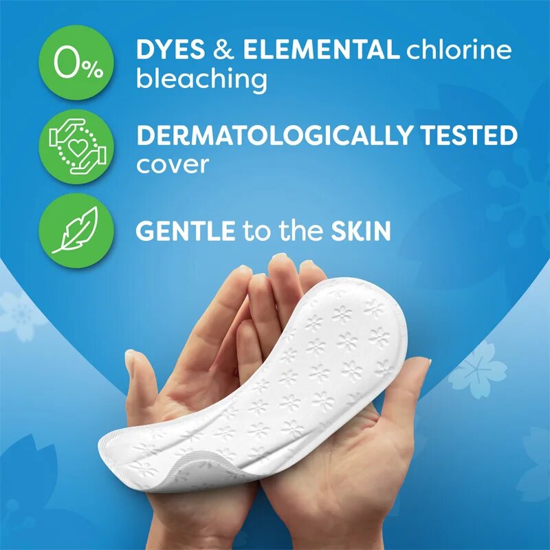 Carefree Cotton Flexiform slipové vložky bez parfemace 56 ks