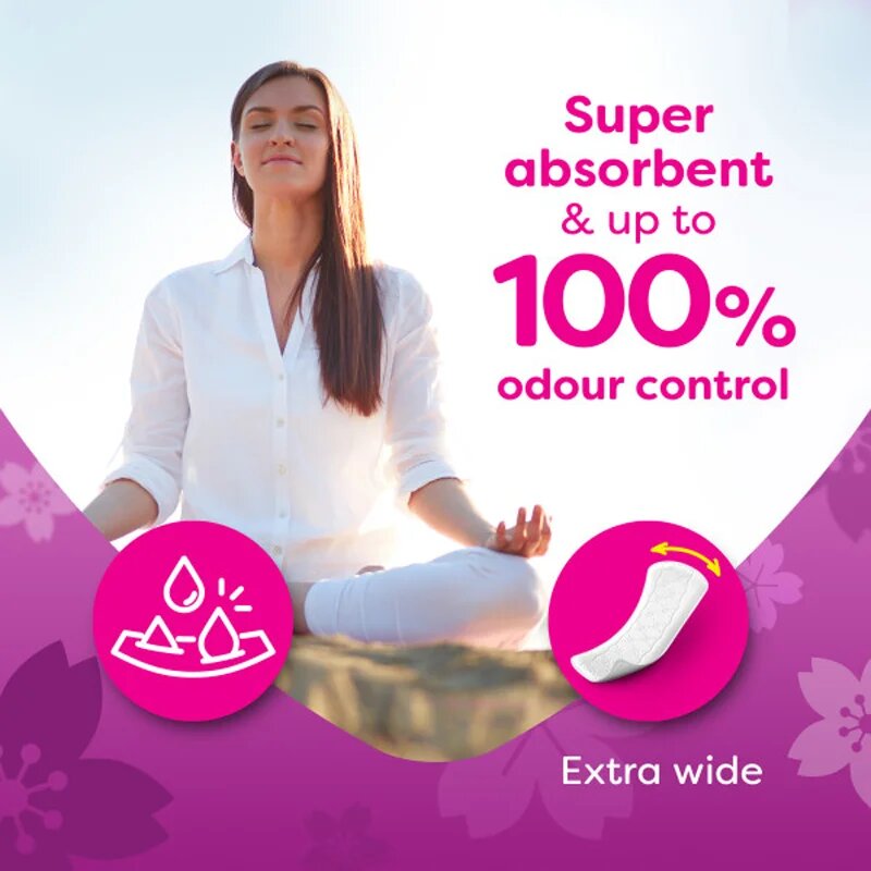 Carefree Plus Large Light Scent slipové vložky 48 ks