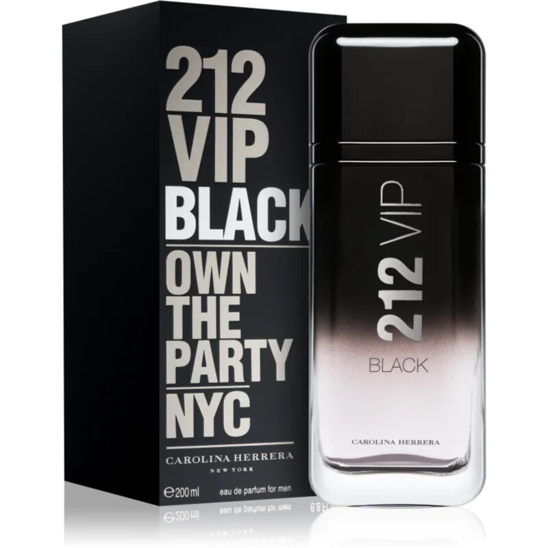 Carolina Herrera 212 VIP Black parfémovaná voda pro muže 200 ml