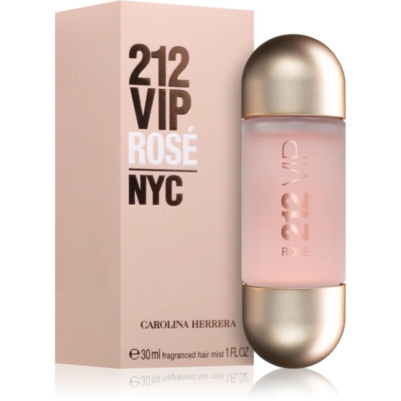 Carolina Herrera 212 VIP Rosé Hair Mist parfémovaná mlha do vlasů pro ženy 30 ml