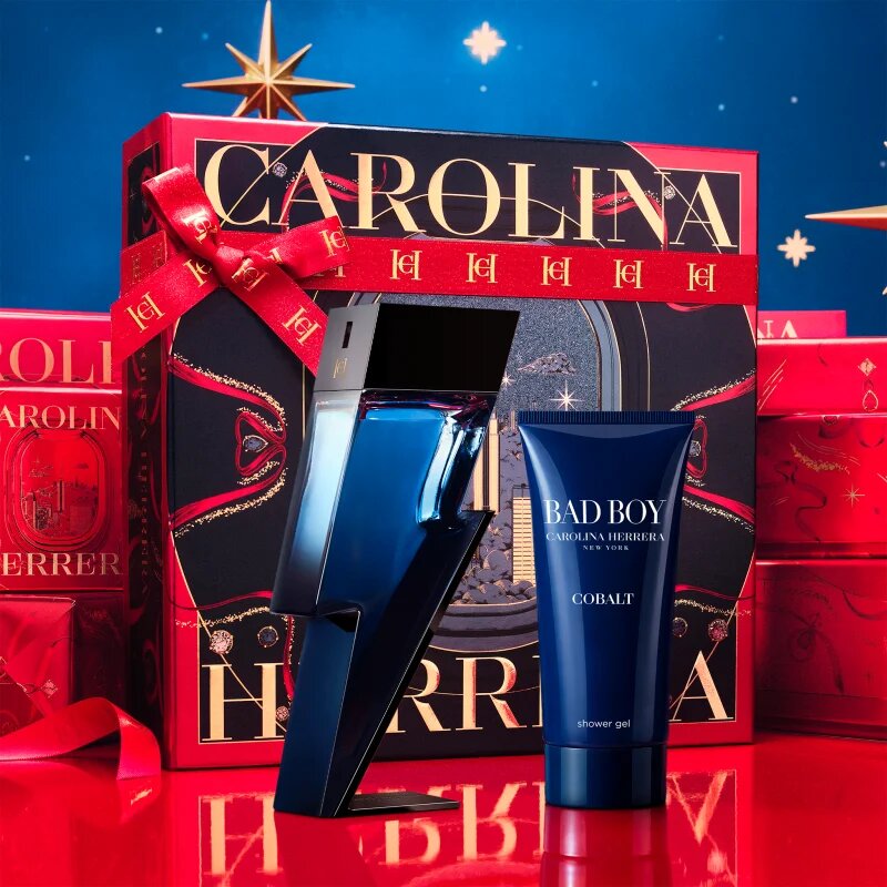 Carolina Herrera Bad Boy Cobalt dárková sada pro muže