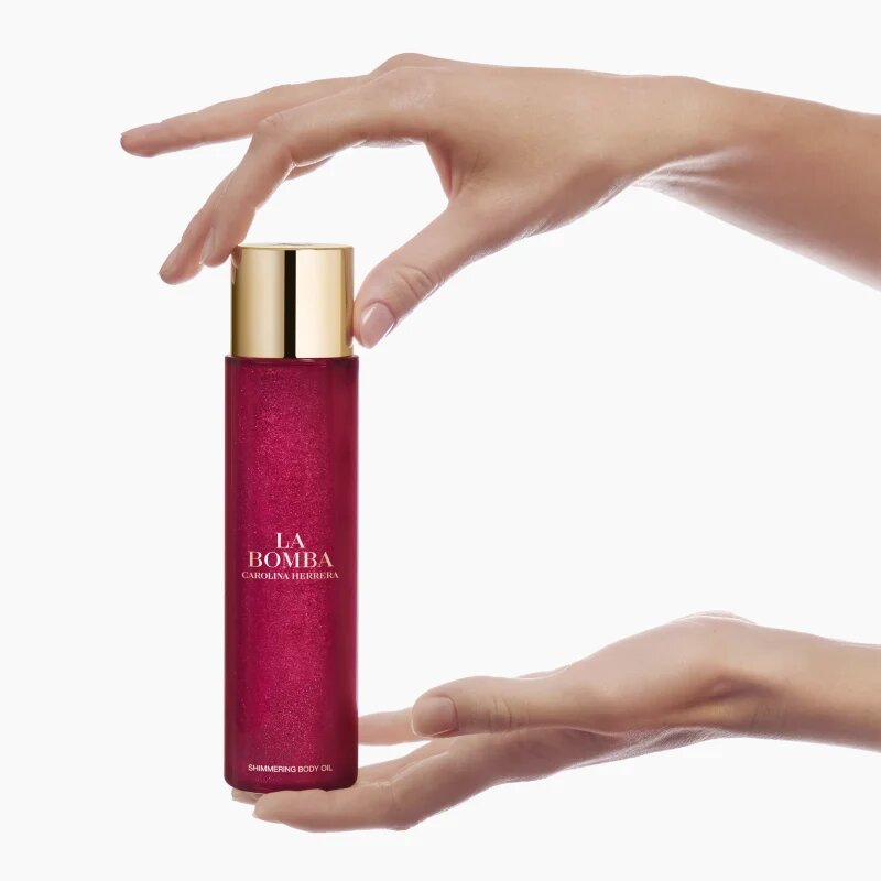 Carolina Herrera La Bomba třpytivý olej na tělo pro ženy 150 ml