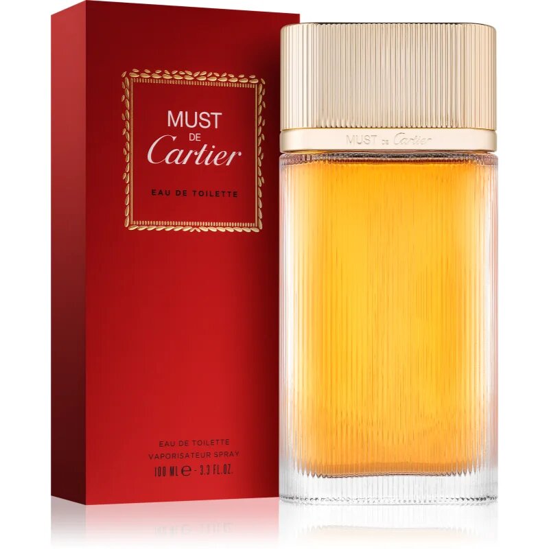 Cartier Must De toaletní voda pro ženy 100 ml