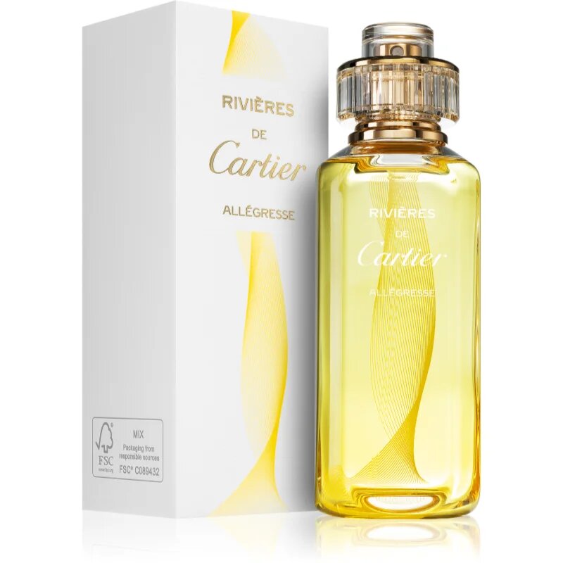 Cartier Rivières de Allégresse toaletní voda pro ženy 100 ml
