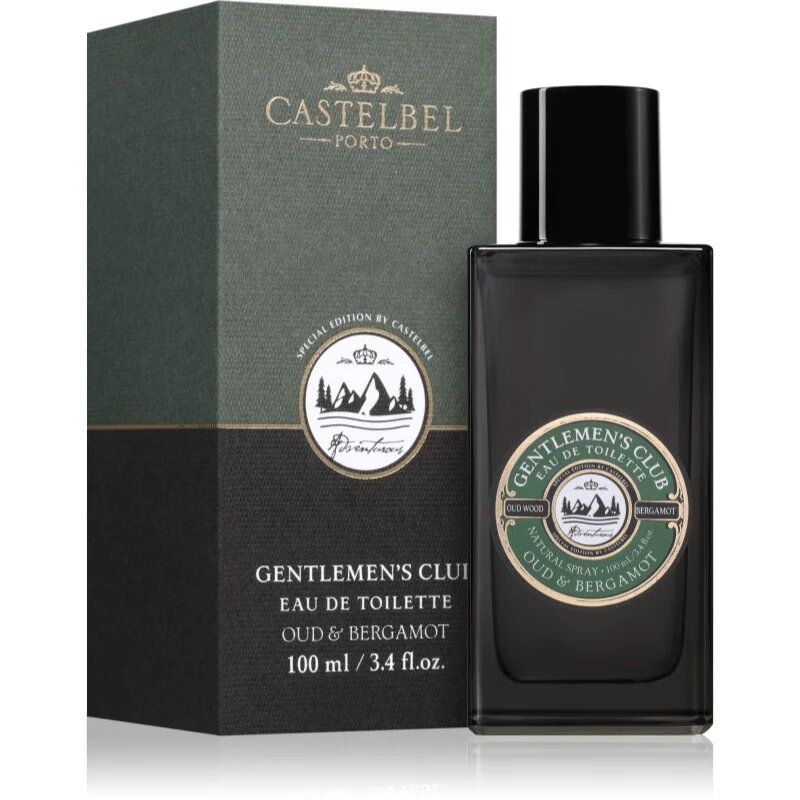 Castelbel Gentlemen's Club Oud & Bergamot toaletní voda pro muže 100 ml
