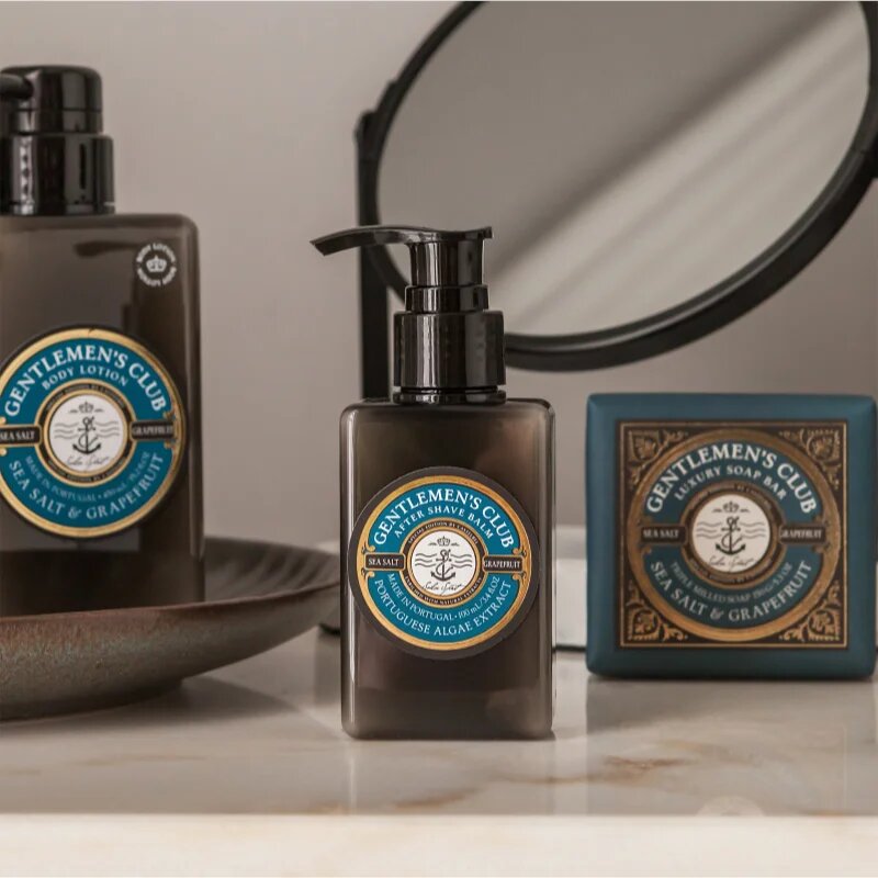Castelbel Gentlemen's Club Sea Salt & Grapefruit luxusní tuhé mýdlo 150 g