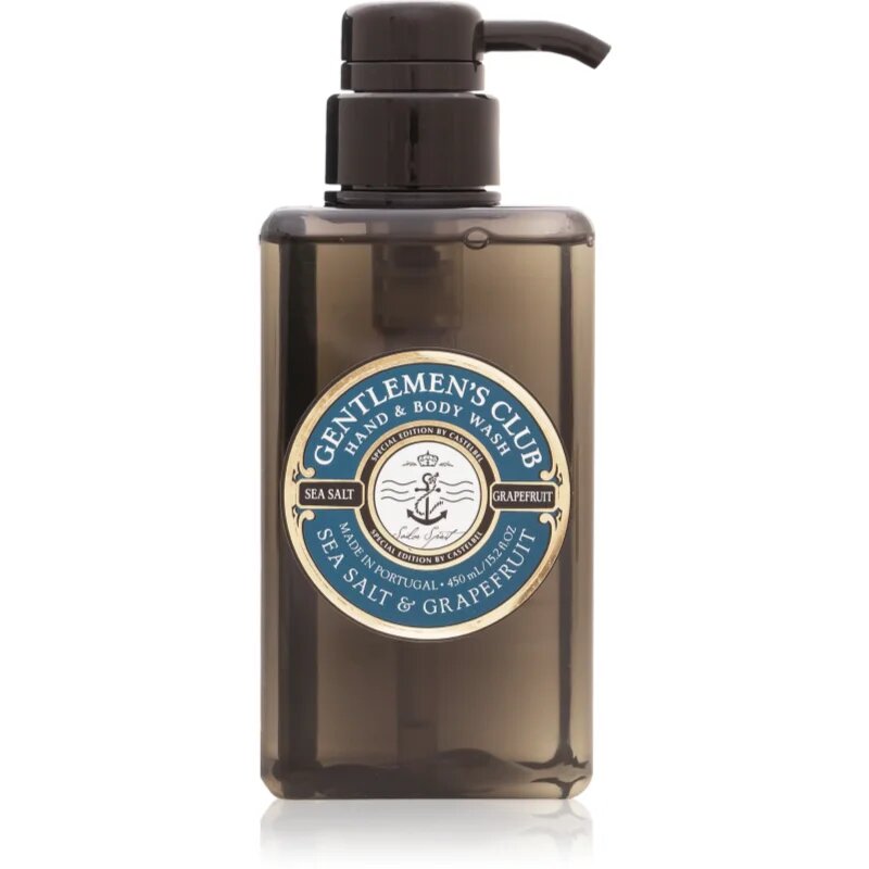 Castelbel Gentlemen's Club Sea Salt & Grapefruit tekuté mýdlo na ruce a tělo 450 ml
