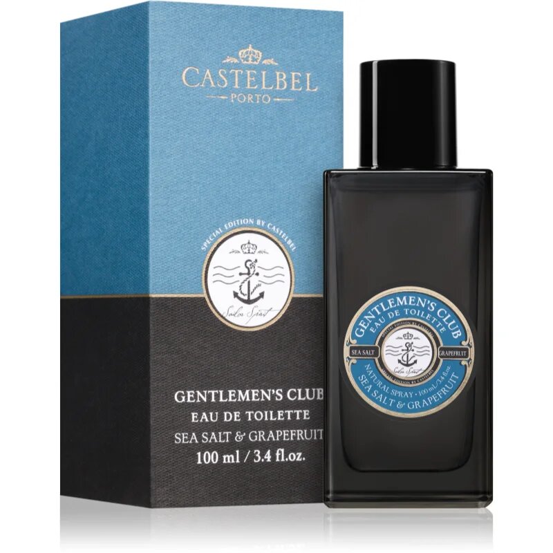 Castelbel Gentlemen's Club Sea Salt & Grapefruit toaletní voda pro muže 100 ml