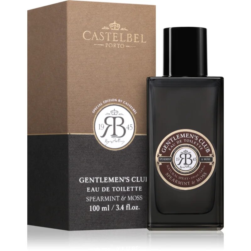 Castelbel Gentlemen's Club Spearmint & Moss toaletní voda pro muže 100 ml