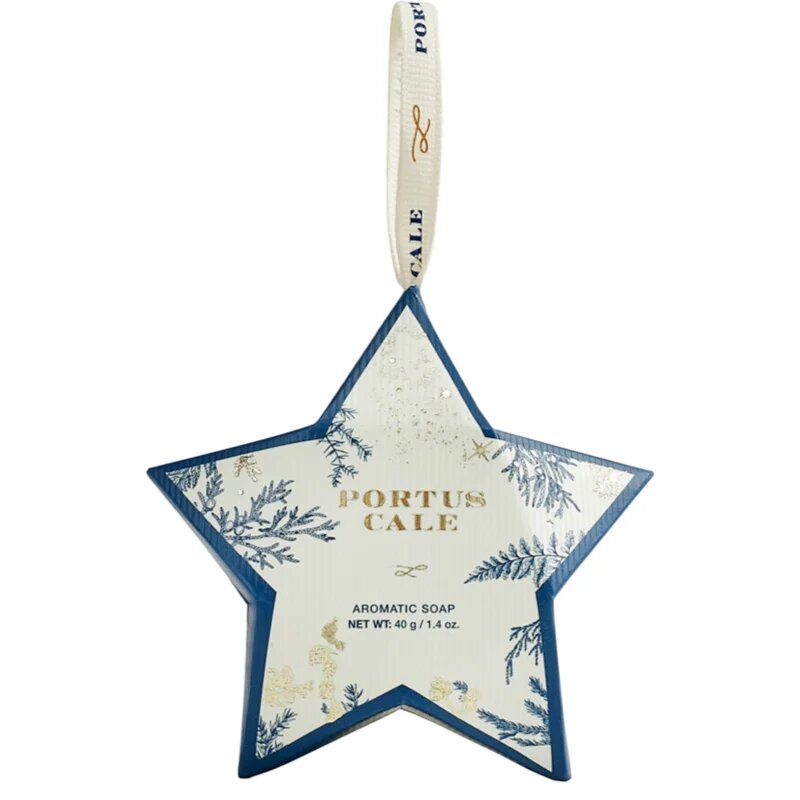 Castelbel Portus Cale Festive Blue tuhé mýdlo 40 g