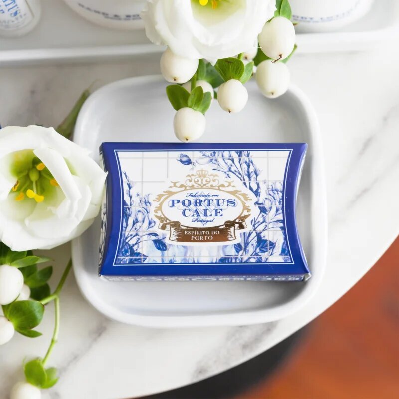 Castelbel Portus Cale Gold & Blue tuhé mýdlo 40 g