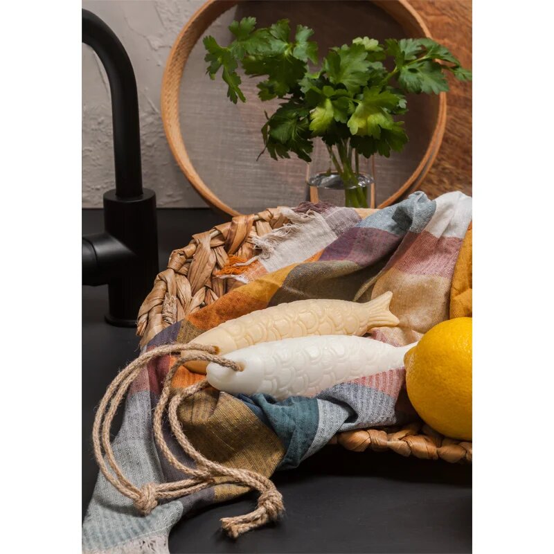 Castelbel Sardine Sea Salt & Lemon tuhé mýdlo 80 g