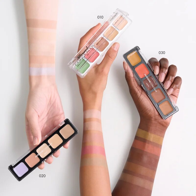 Catrice Allround Concealer paleta korektorů odstín 030 Medium Deep 6 g