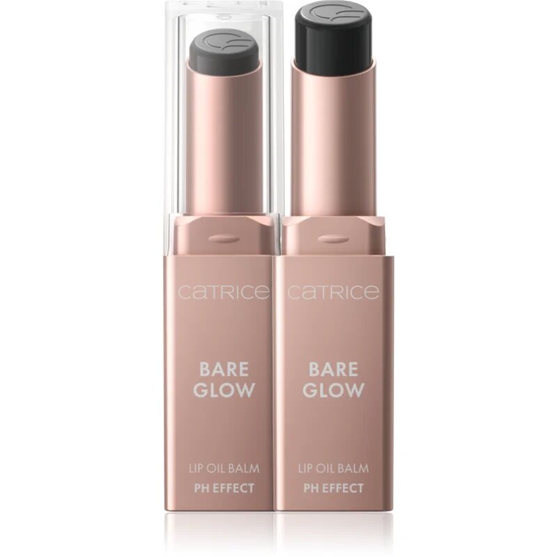 Catrice Bare Glow balzám na rty reagující na pH odstín 030 Dark Ruby Red 3 g
