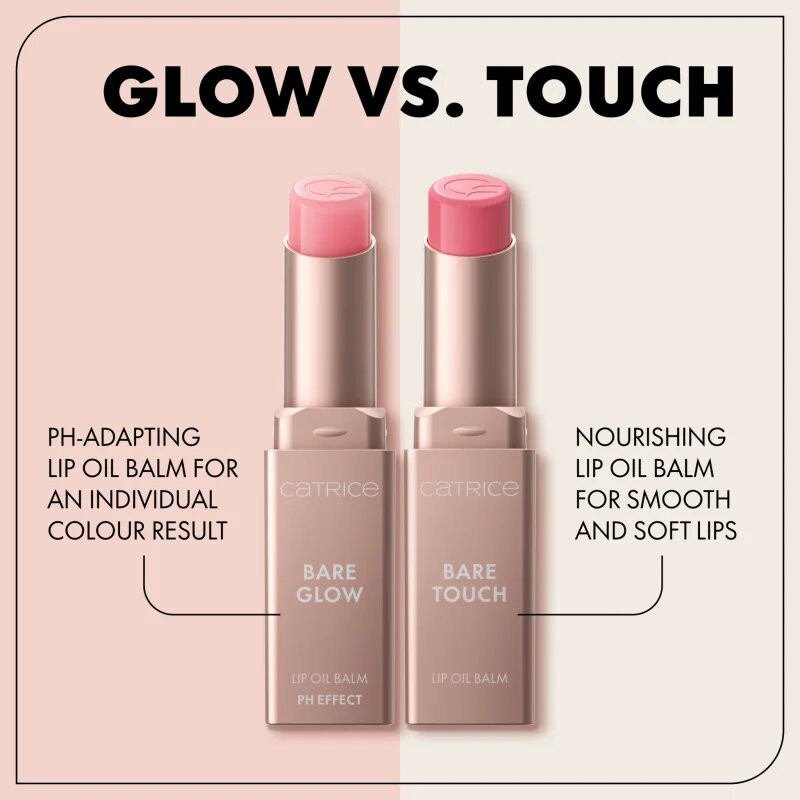 Catrice Bare Glow balzám na rty reagující na pH odstín 030 Dark Ruby Red 3 g