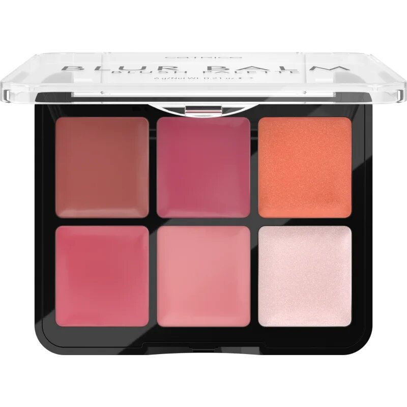 Catrice Blur Balm paleta tvářenek odstín 010 Blush Blindness 6 g