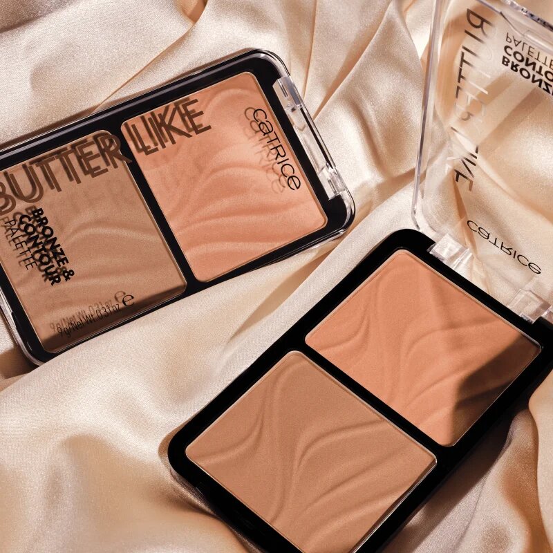 Catrice Butter Like Bronze & Contour konturovací paletka s bronzerem odstín 010 Born To Shape 9 g