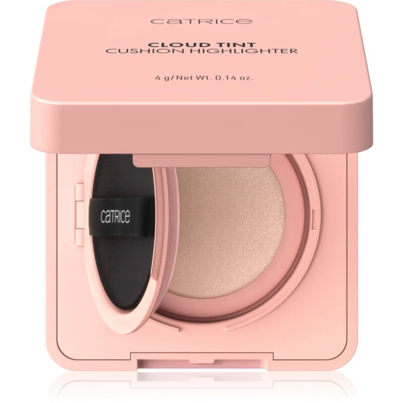 Catrice Cloud Tint Cushion Highlighter tekutý rozjasňovač v houbičce odstín C010 Stay Halo’d 4 g