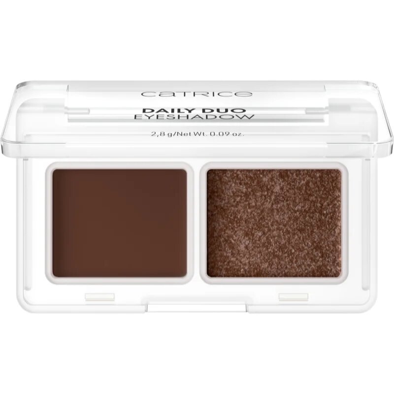 Catrice Daily Duo Eyeshadow duo oční stíny odstín 030 Deep Nude 2.8 g