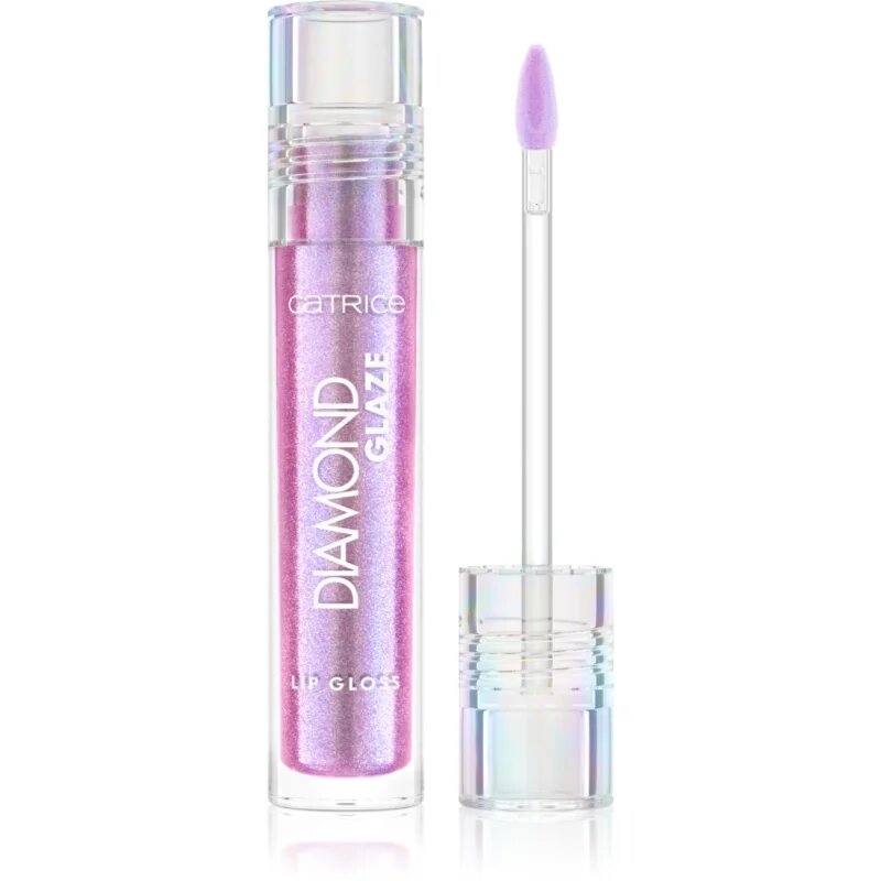 Catrice Diamond Glaze lesk na rty s holografickým efektem odstín 030 Less Bitter More Glitter 3 ml
