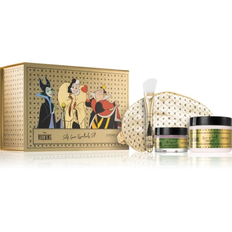 Catrice Disney Villains Self Care Essentials Set dárková sada na obličej a tělo