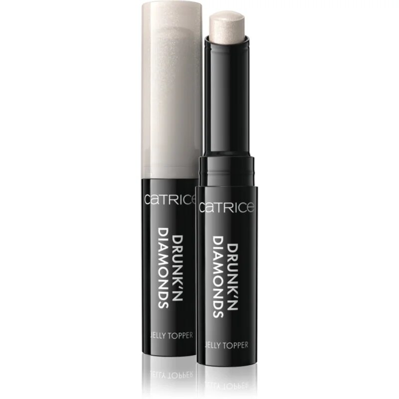 Catrice Drunk'n Diamonds Jelly Topper krémové oční stíny v tužce odstín 010 Moonlight Glow 2.5 g