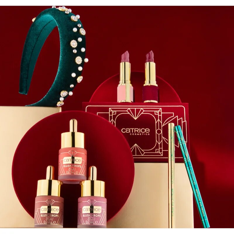 Catrice FESTIVE TREASURES hydratační lesklá rtěnka odstín C02 Kissberry 32 g