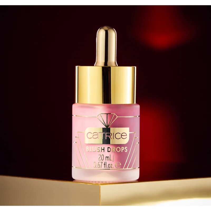 Catrice FESTIVE TREASURES tekutá tvářenka odstín C01 Merry Mauve! 20 ml