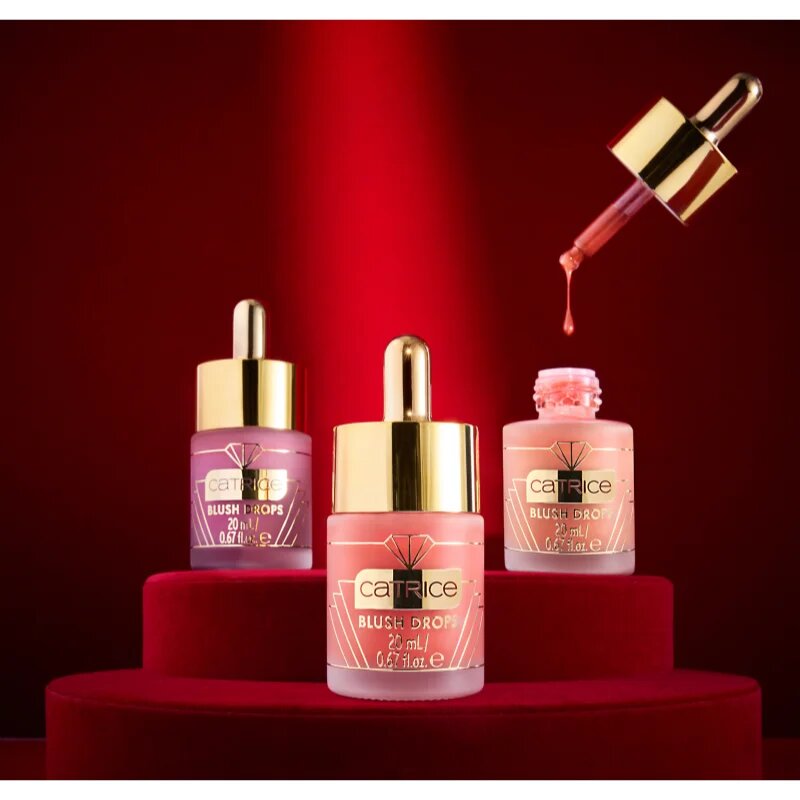 Catrice FESTIVE TREASURES tekutá tvářenka odstín C01 Merry Mauve! 20 ml