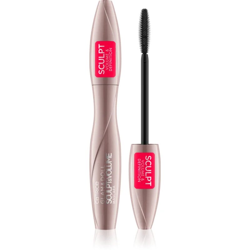 Catrice Glam & Doll Sculpt & Volume řasenka pro objem a definici řas odstín 010 Black 95 ml