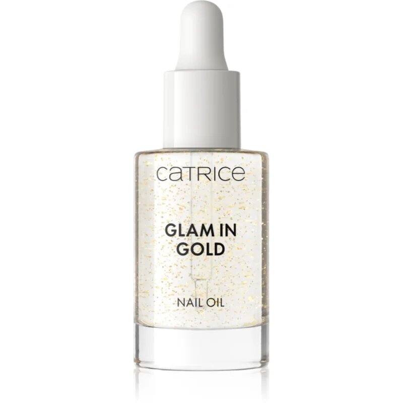 Catrice Glam In Gold Nail Oil vyživující olej na nehty 8 ml