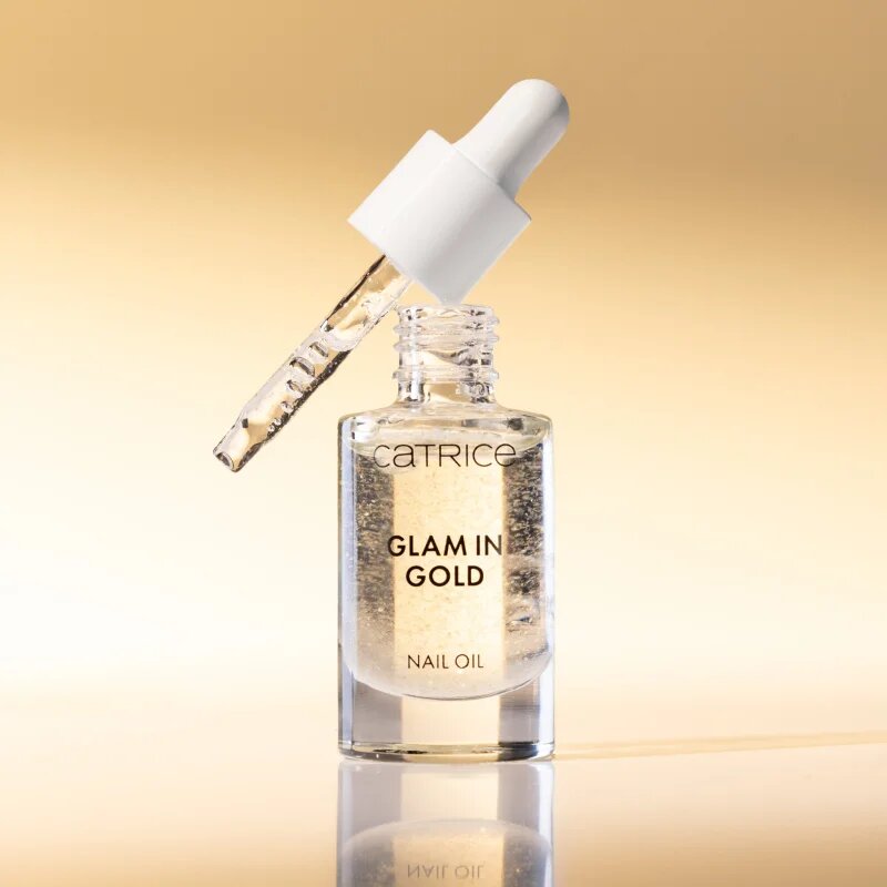 Catrice Glam In Gold Nail Oil vyživující olej na nehty 8 ml