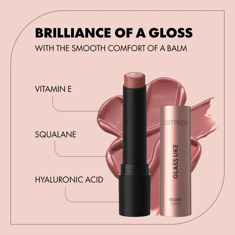 Catrice Glass Like Gloss Stick hydratační lesklá rtěnka odstín 060 Burnt Kiss 3 g