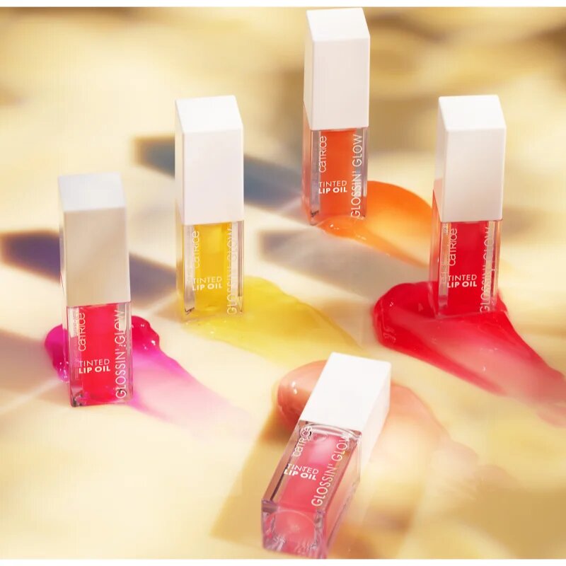 Catrice Glossing Glow tónovací olej na rty odstín 040 - Glossip Girl 4 ml