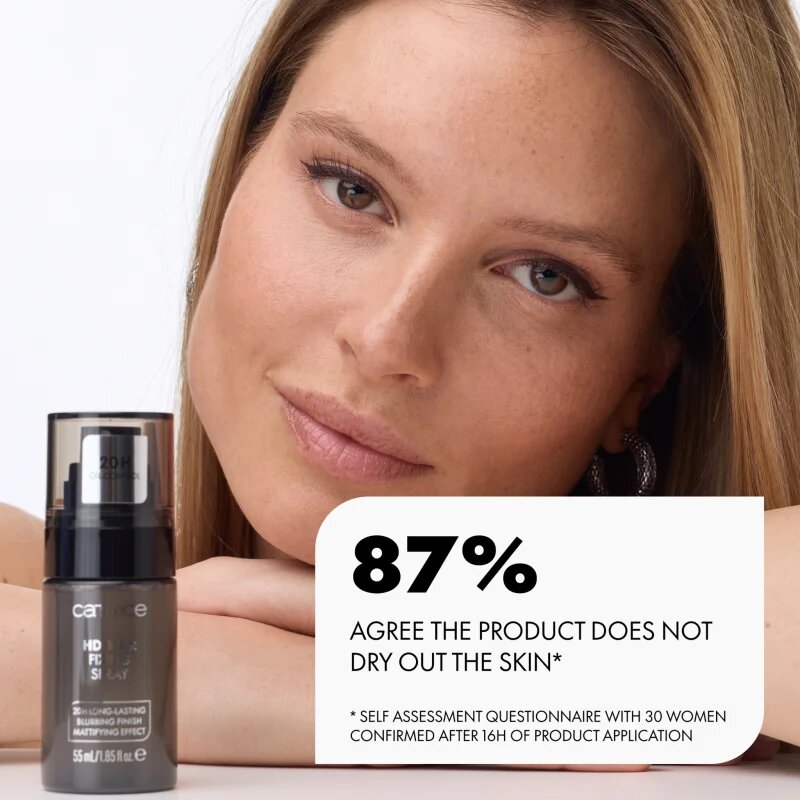 Catrice HD Blur matující fixační sprej na make-up pro dlouhotrvající efekt 55 ml
