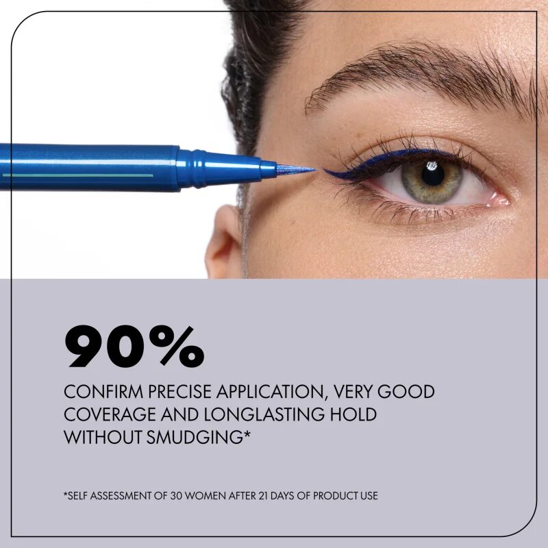 Catrice Hyper Liner Brush Eyeliner dlouhotrvající voděodolné oční linky odstín 030 Midnight Spark 0.52 ml