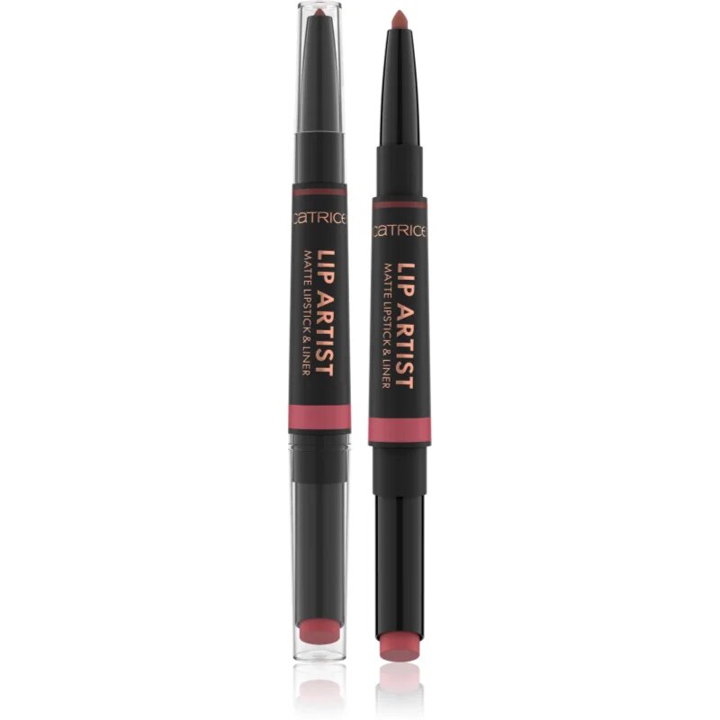 Catrice Lip Artist Matte Lipstick & Liner rtěnka + tužka na rty s matným efektem odstín 020 Never Apart 1.74 g