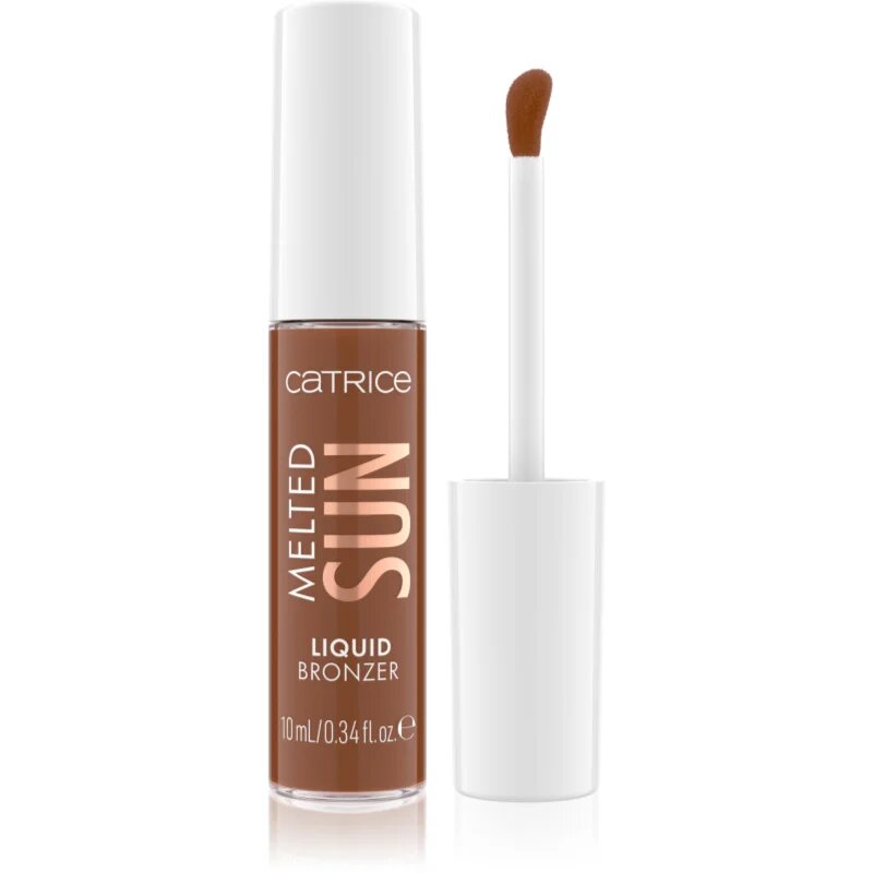 Catrice Melted Sun tekutý bronzer s matným efektem odstín 035 Toasty Tan 10 ml