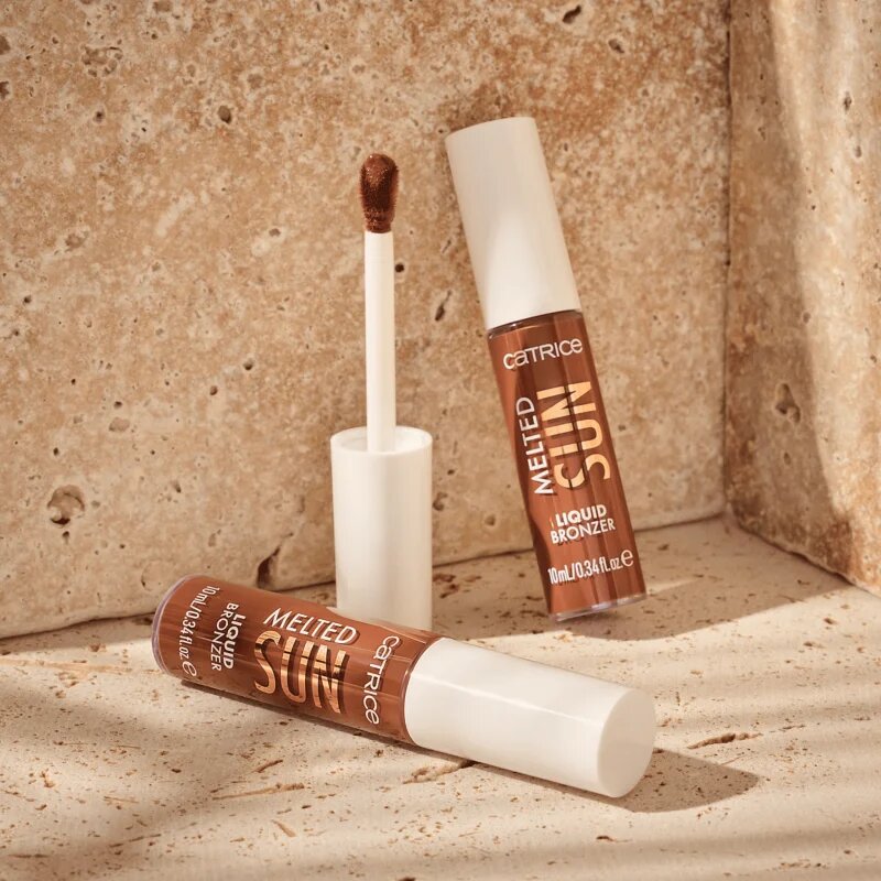 Catrice Melted Sun tekutý bronzer s matným efektem odstín 035 Toasty Tan 10 ml