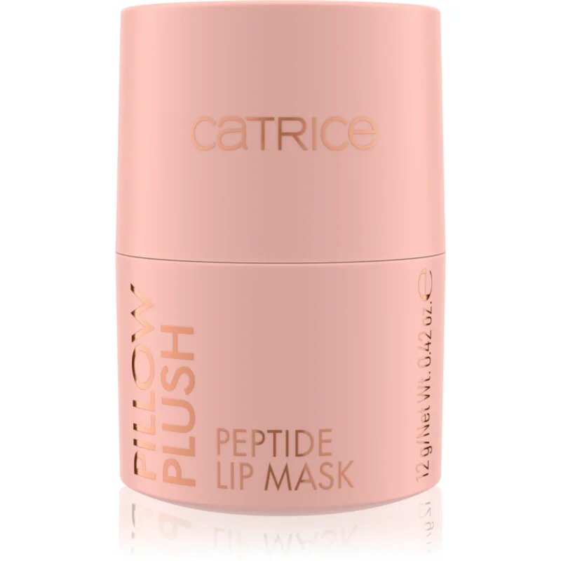 Catrice Pillow Plush Peptide Lip Mask hydratační maska na rty s peptidy odstín 010 Pep Talk 12 g
