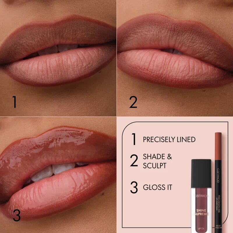 Catrice Precision Ink Lip Liner Stain konturovací fix na rty pro dlouhotrvající efekt odstín 100 Hard To Get 1 ml