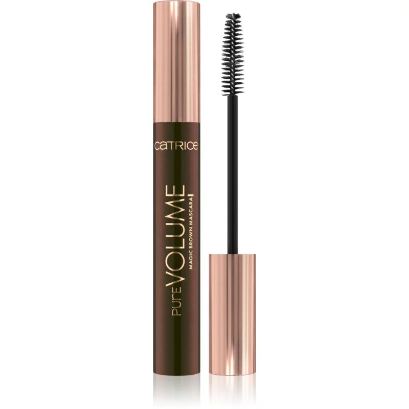 Catrice Pure Volume Magic Brown řasenka pro prodloužení natočení a objem odstín 010 Brown 10 ml
