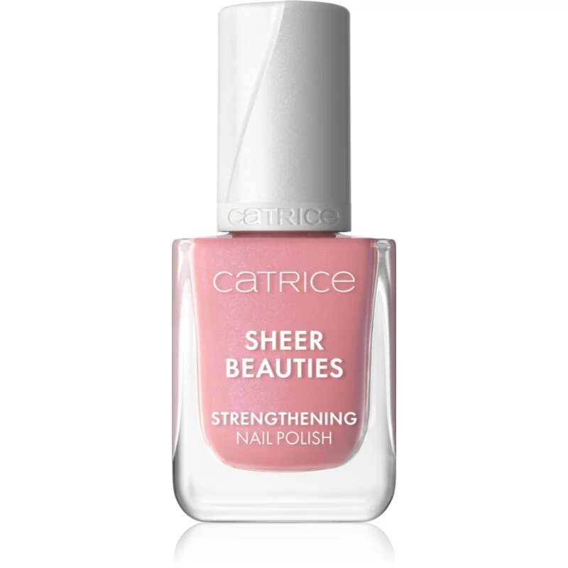 Catrice Sheer Beauties Strengthening Nail Polish posilující lak na nehty odstín 050 Peonies Please! 10.5 ml